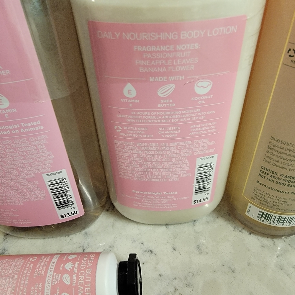 Bath & Body Works Bahamas Passionfruit & Banana Flower  Fragrance Bundle NEW! - Picture 9 of 13